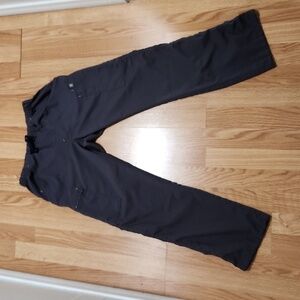 Figs threads for threads grey cargo 9 pocket drawstring scrub pants size large